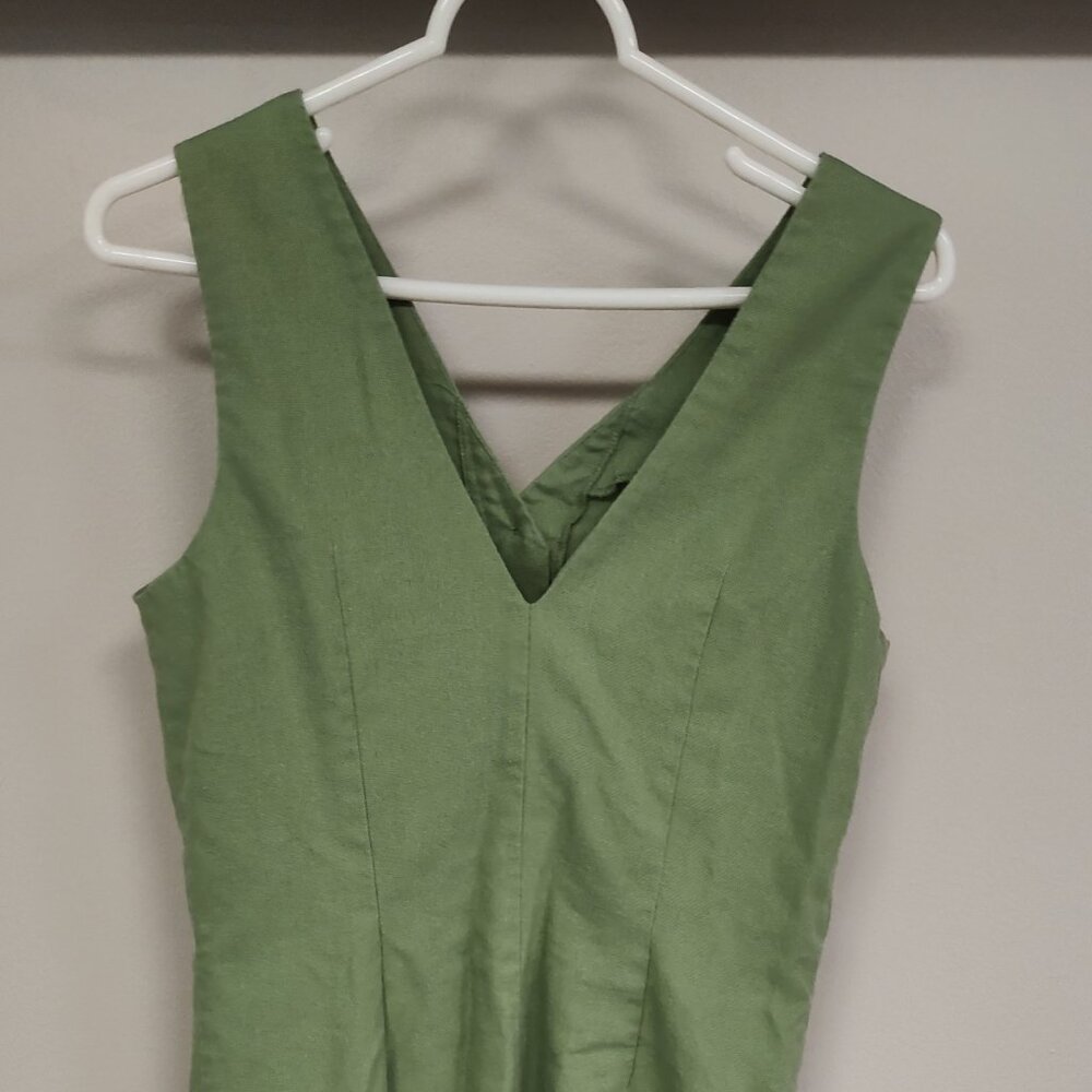 Ladies Hi Res Linen Blend Romper - Size Small - Picture 5 of 5